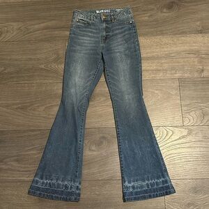 Thrifted Bootcut Blue Jeans